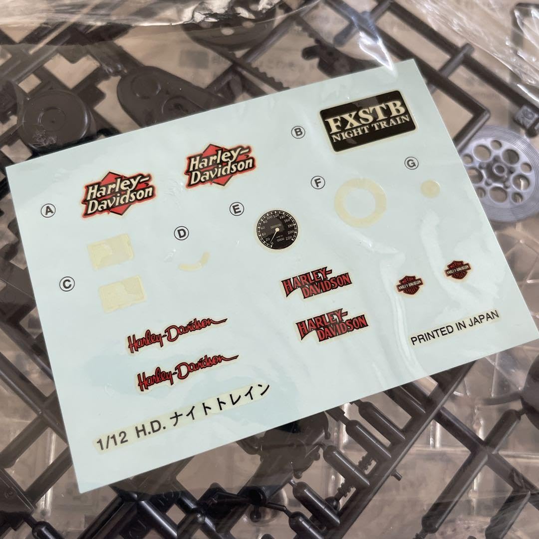 Amazon.co.jp: ハーレー ナイトトレイン 未組み立て 平成10年 1998年物 