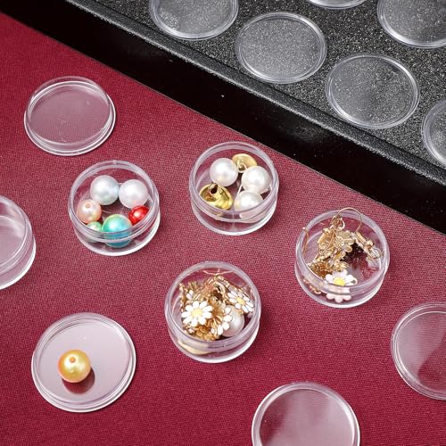 Boîte de rangement accessoires ongles compacte avec 50 compartiments strass - 6