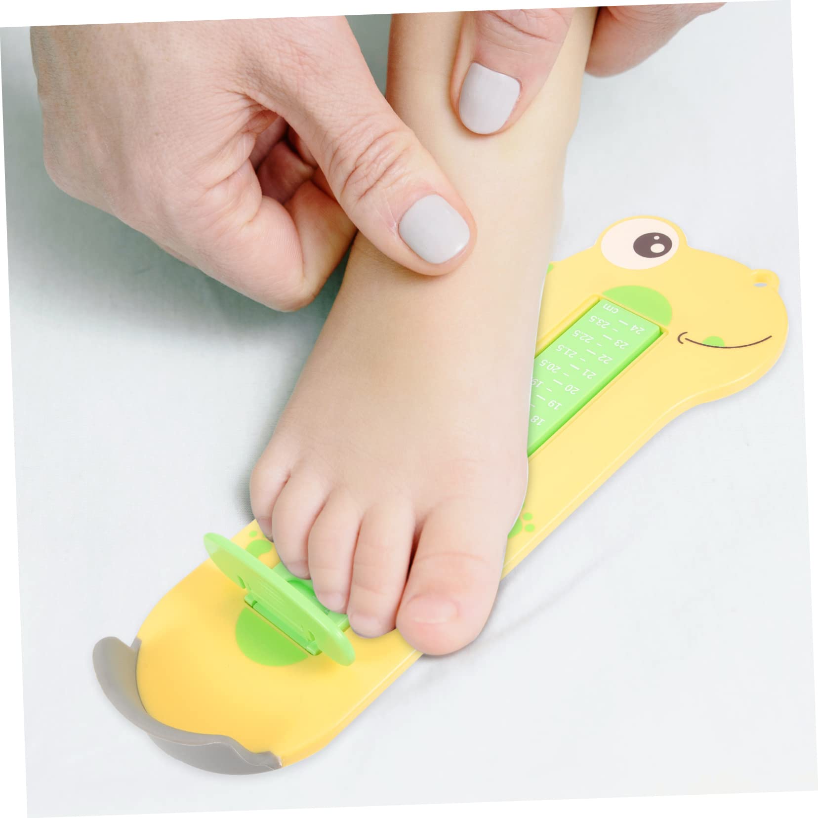 SOIMISS Dispositivo De Medición De Pies Para Niños Herramienta Para Medir Zapatos Mini Calibrador De Zapatos Herramienta De Medición De Pies Medidor De Pies Para El Hogar Medidor De