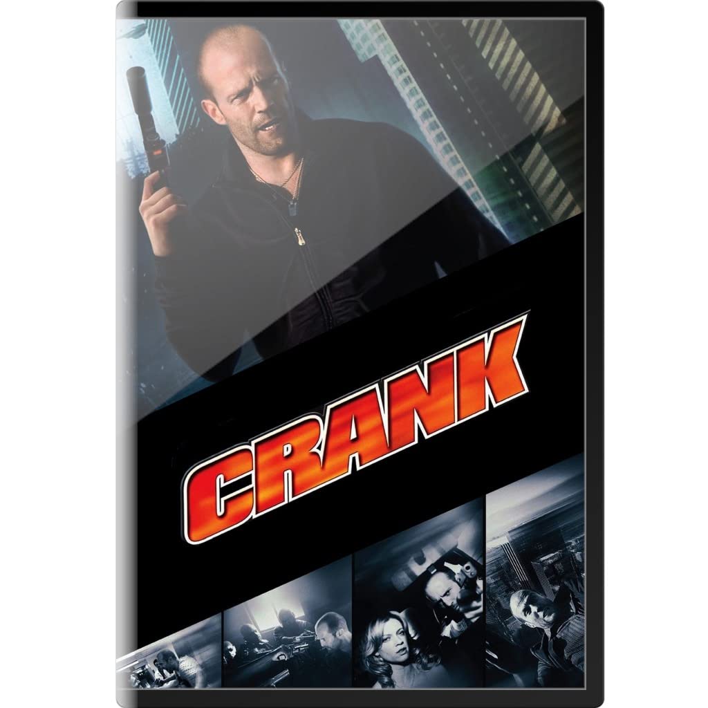 Crank - DVD - Starring: Jason Statham, Amy Smart, Jose Pablo Cantillo, Efren Ramirez, Dwight Yoakam, Carlos Sanz - IMPORT - REGION 3