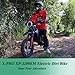 X-PRO 2000W 48V 20.8AH Teens Adults Electric Dirt Bike with Front LED Light! 14