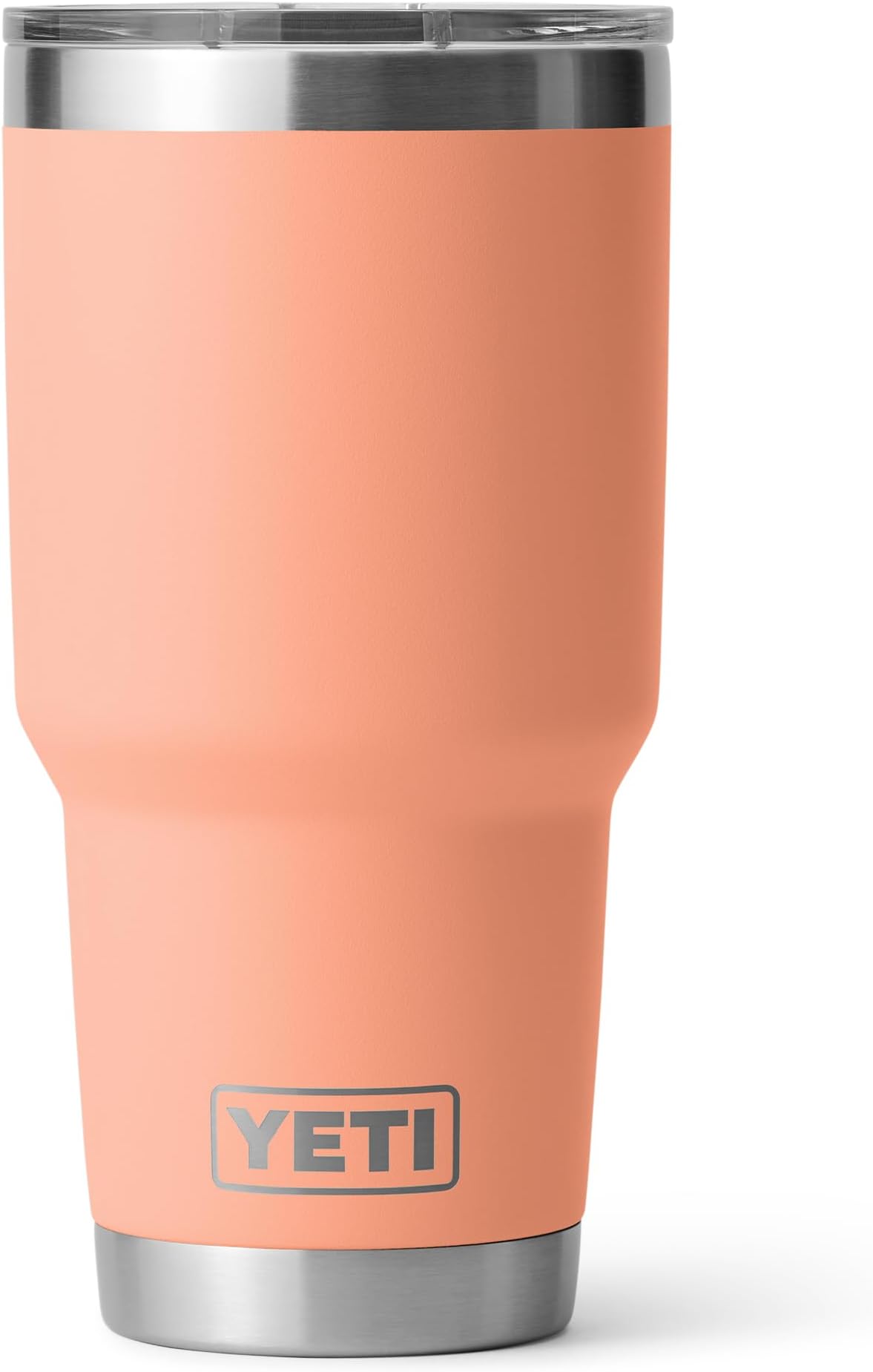 YETI Rambler 30 oz Tumbler, Stainless Steel, Vacuum Insulated with MagSlider Lid, Low Country Peach