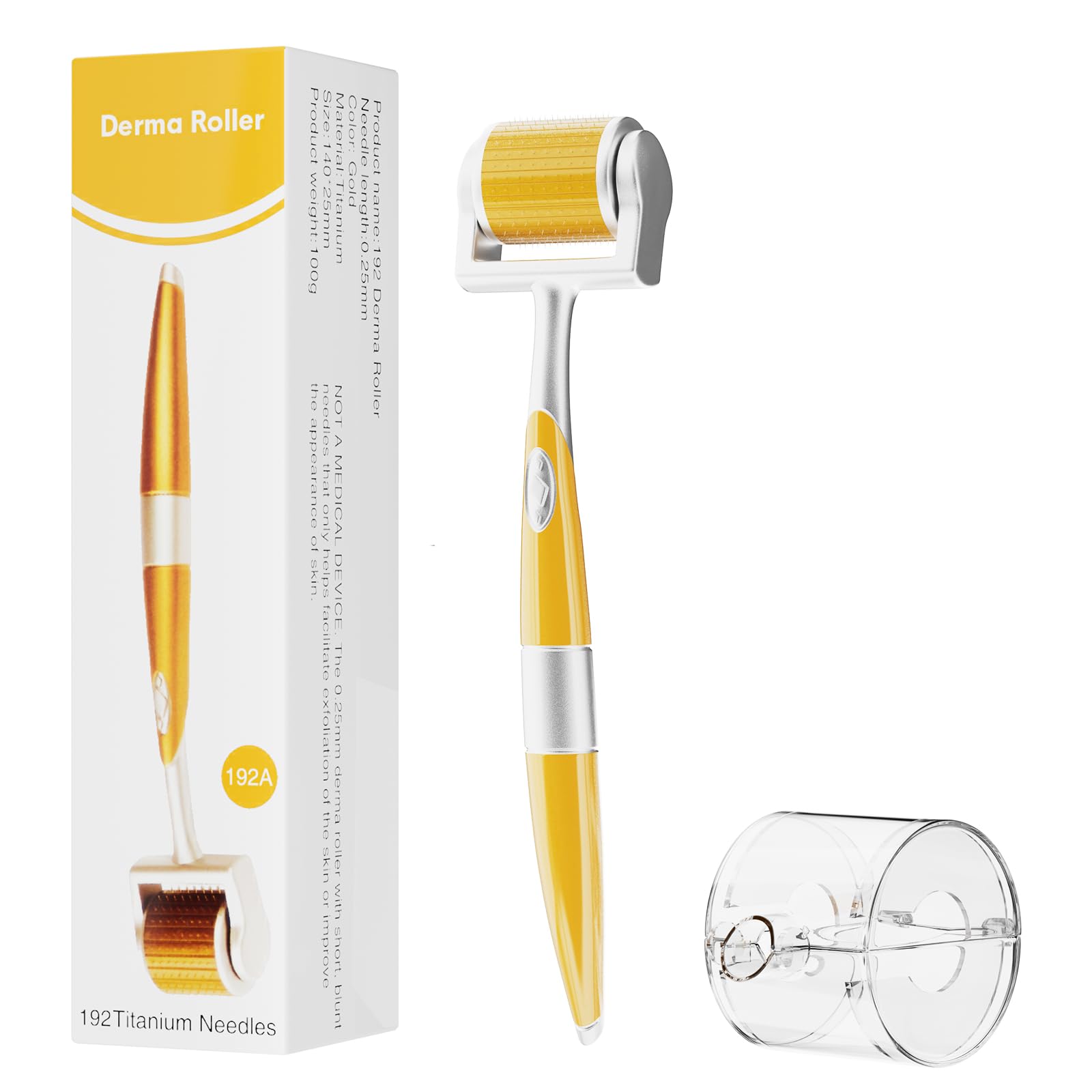 Beauty Microneedling Dermastamp Beard Roller 0 25mm 120 A Face Beauty Derma Stamp For Face Body Beard Hair