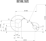 E Bike Torque Arm Set, Heavy Duty Universal, M14, Electric Bicycle E Bike Rear Axle, 6mm Thick, Made from Stainless Steel, Suit 1000W 2000W 3000W Motors. - 5