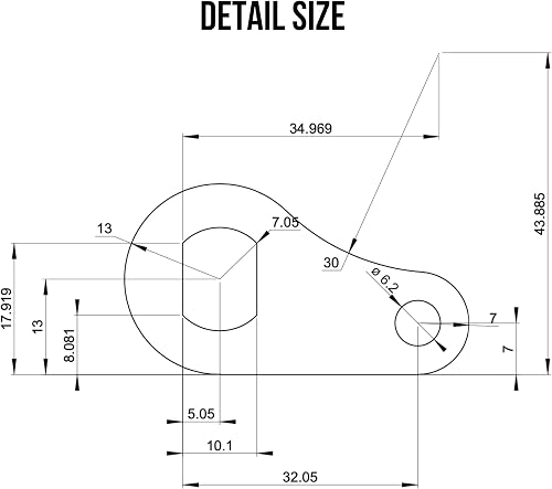 E Bike Torque Arm Set, Heavy Duty Universal, M14, Electric Bicycle E Bike Rear Axle, 6mm Thick, Made from Stainless Steel, Suit 1000W 2000W 3000W Motors. - 5