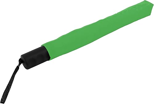 Miniatura 2 de Paraguas Strombergbrand Umbrellas estilo popular cierre automático pequeño ligero portátil compacto plegable para viaje unisex Verde lima Lime Green