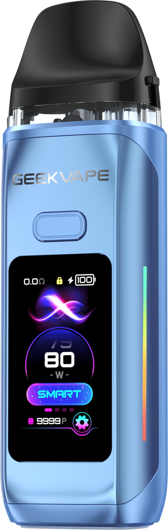 GEEKVAPE Digi Max Kit Built-in 3000mAh Battery 5-80W Output Multiple Modes Adjustable Airflow No Nicotine (Misty Blue)