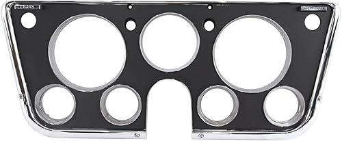 Miniatura 2 de Bisel de tablero de 7 agujeros para 1967-1972 Ch-e-vro-let GMC C10 camión