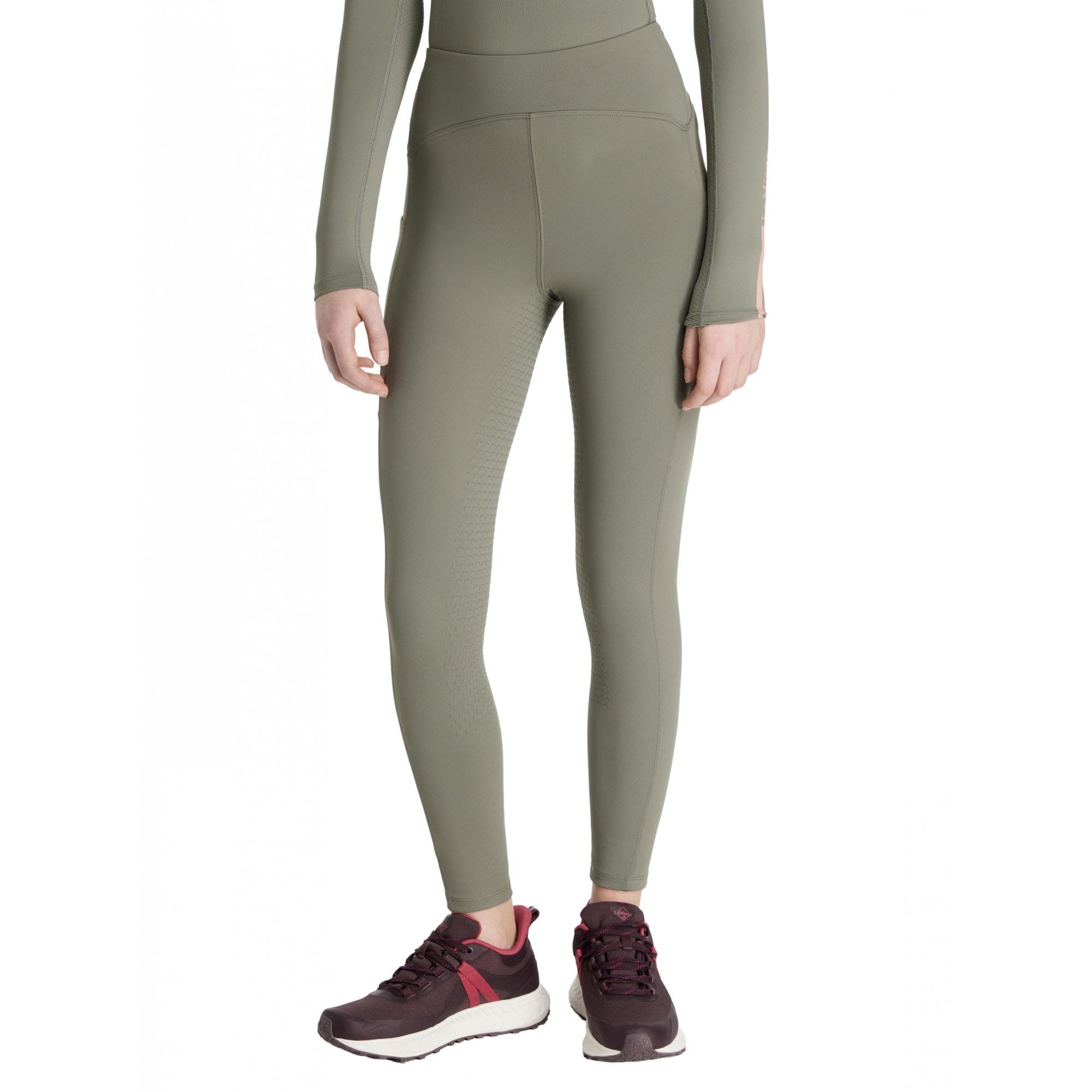 LeMieux Young Rider Nell Childrens Brushed Pull Ons - Rosemary