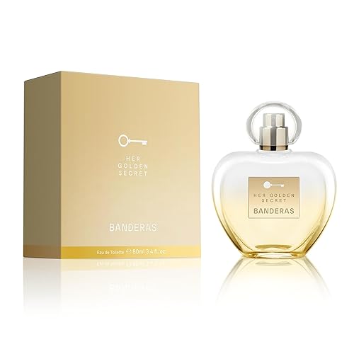 Miniatura 8 de Antonio Banderas Perfumes - Her golden secret - Eau de toilette en aerosol para mujer - Larga duración - Fragancia femenina, encantadora y romántica