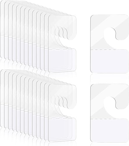 300 pestañas adhesivas para colgar, etiquetas colgantes autoadhesivas con gancho en J, etiquetas colgantes de plástico para exhibición minorista,