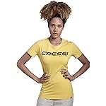 Cressi T-Shirt, Lady, Yellow Black, M