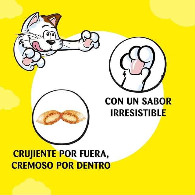 Foto 8 de 8 de Catisfactions Premios para Gatos, Sabor Pollo, Maxipack (Pack de 4 x 180g)