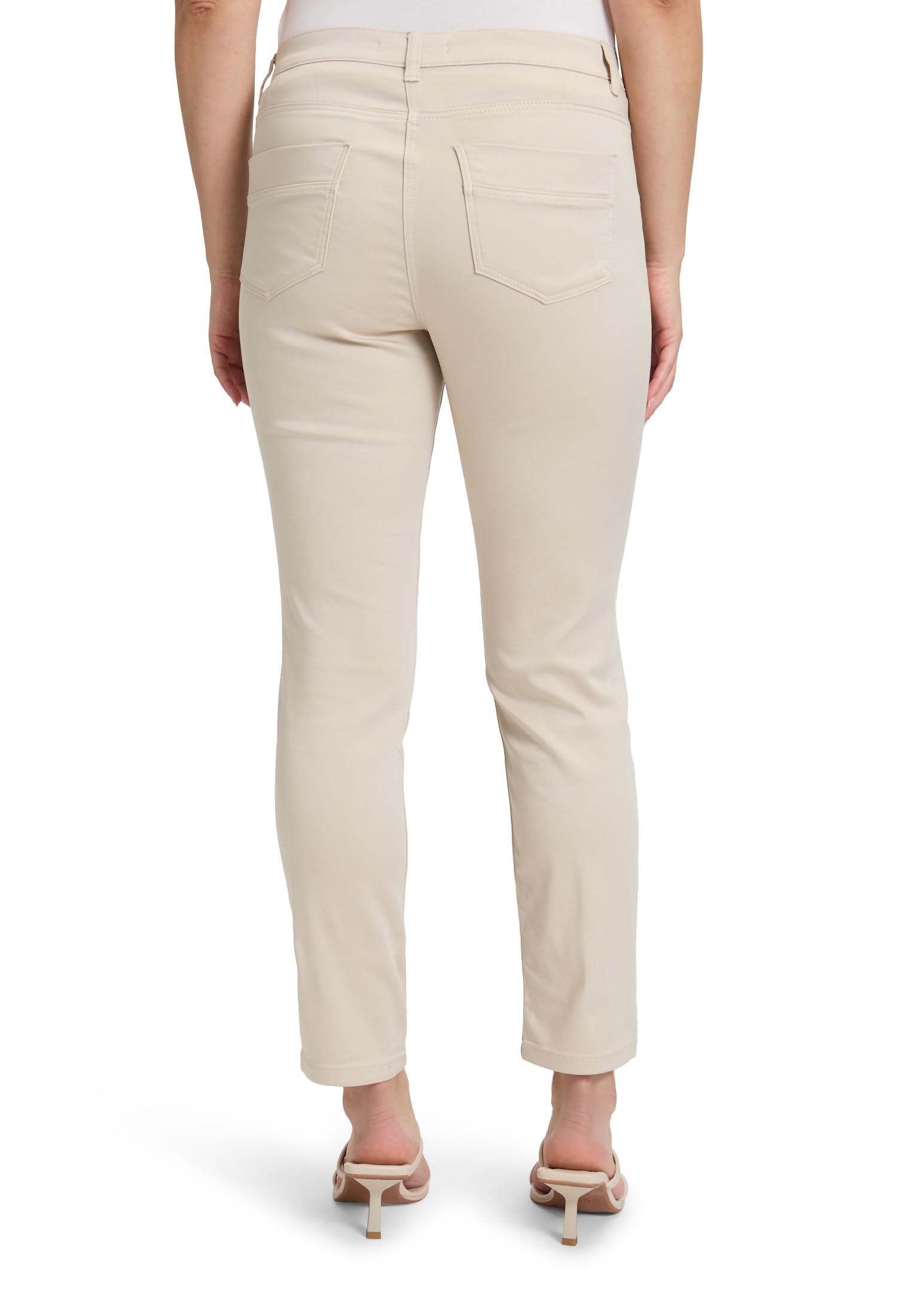 Betty Barclay Sally Fashion spodnie, pastelowy piasek, 44 damskie, Piasek pastelowy, 40