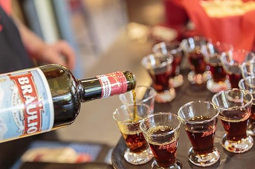 Braulio Amaro Siciliano - Licor italiano - Hecho en Italia con hierbas naturales - Milenrama de almizcle, ajenjo, genciana y enebro, 24 onzas