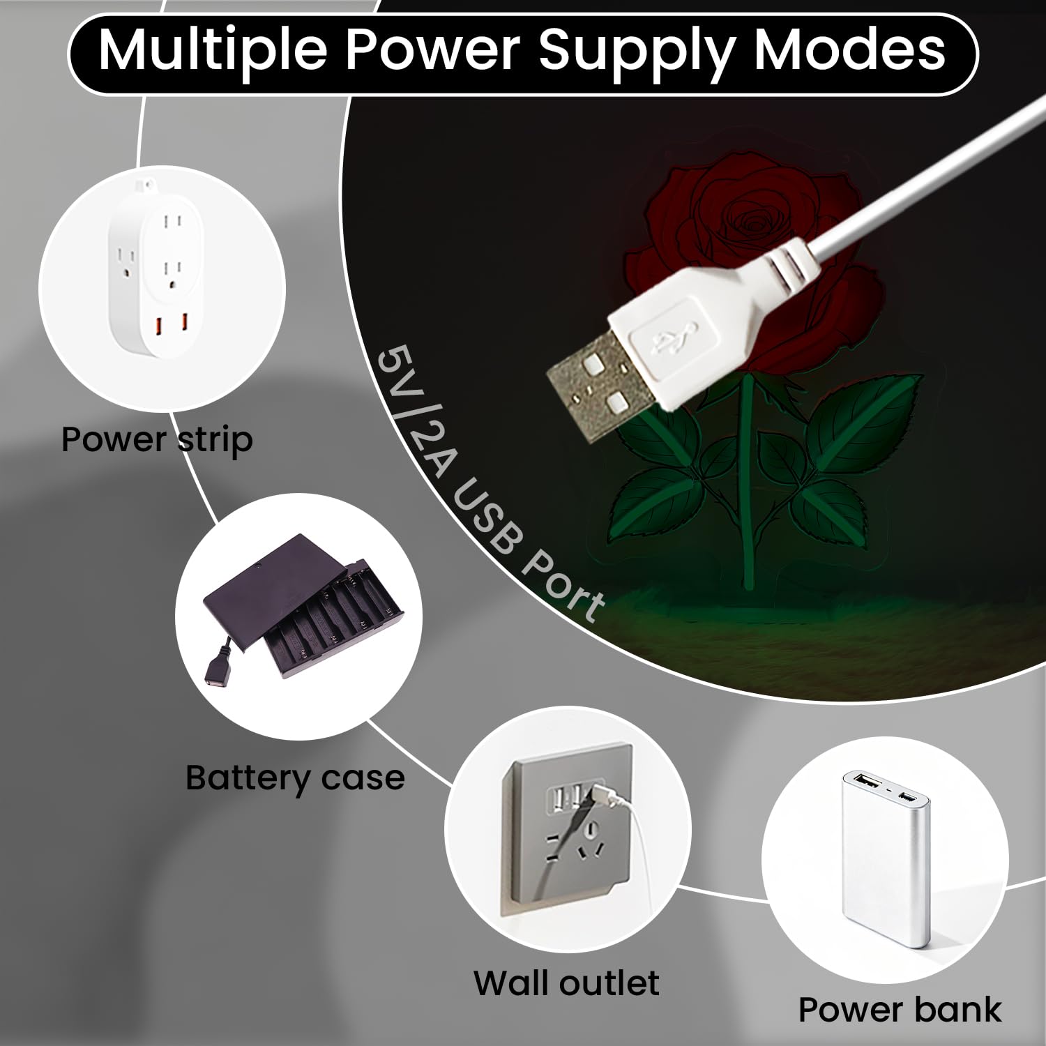 Neonowy szyld LED z czerwonymi różami, podświetlane lampki kwiatowe, podświetlany neonowy szyld miłosny z cokołem do sypialni, sypialni, korytarza, garażu, baru, pokoju zabaw, mężczyzny, dziewczynki