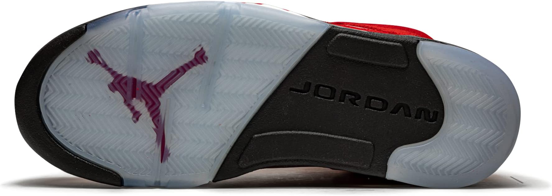 Retro 'Stealth 2.0' Air Jordan 5 (GS / Juniors) (2021), White, 7