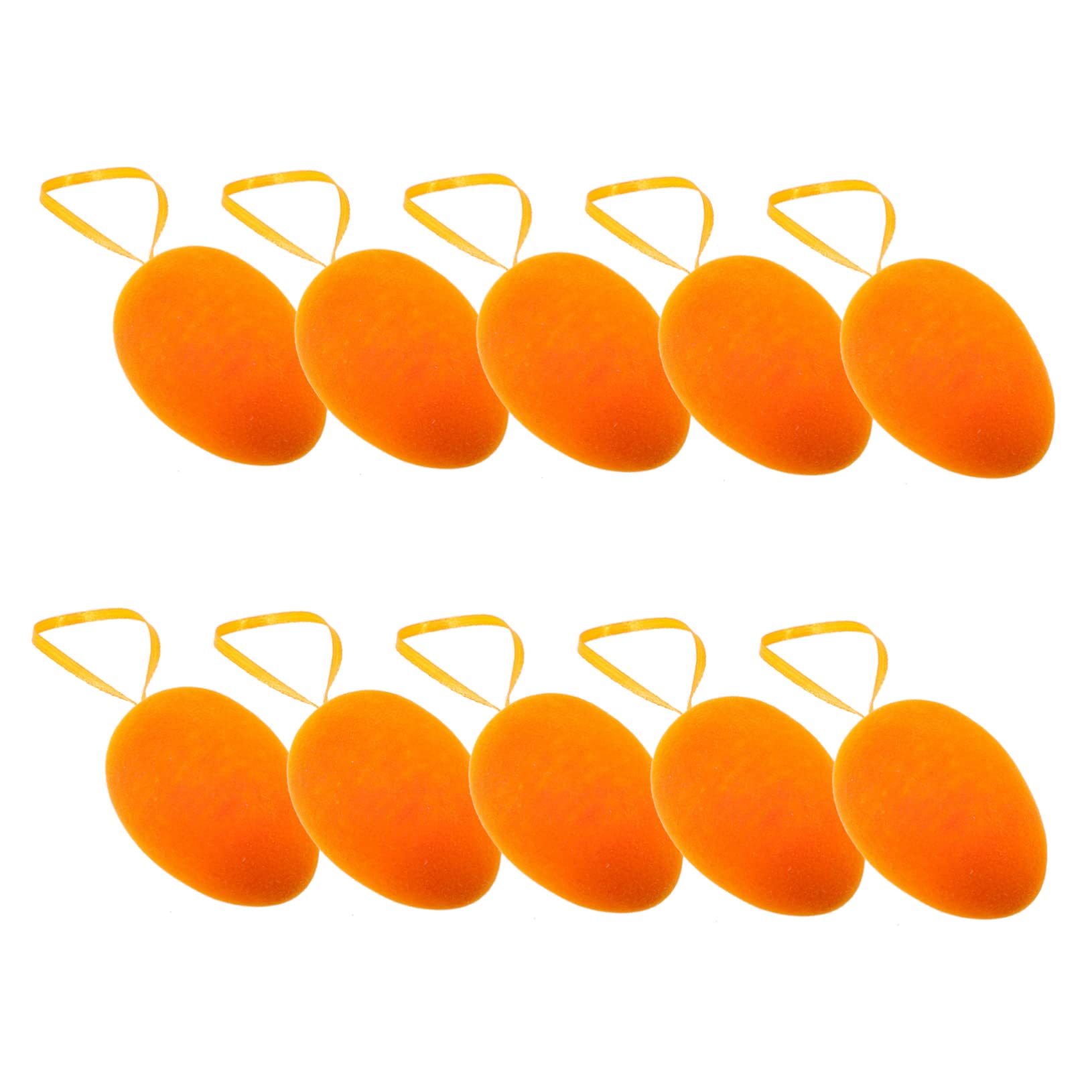 Cabilock 4 Sätze Osterdekoration Künstliche Grüne Girlande Ei Festival-Ornament Baum Anhänger Osterhänge -Ornamente Ostern Baumschmuck Osterparty Gefallen Schaum 10 Stück * 4