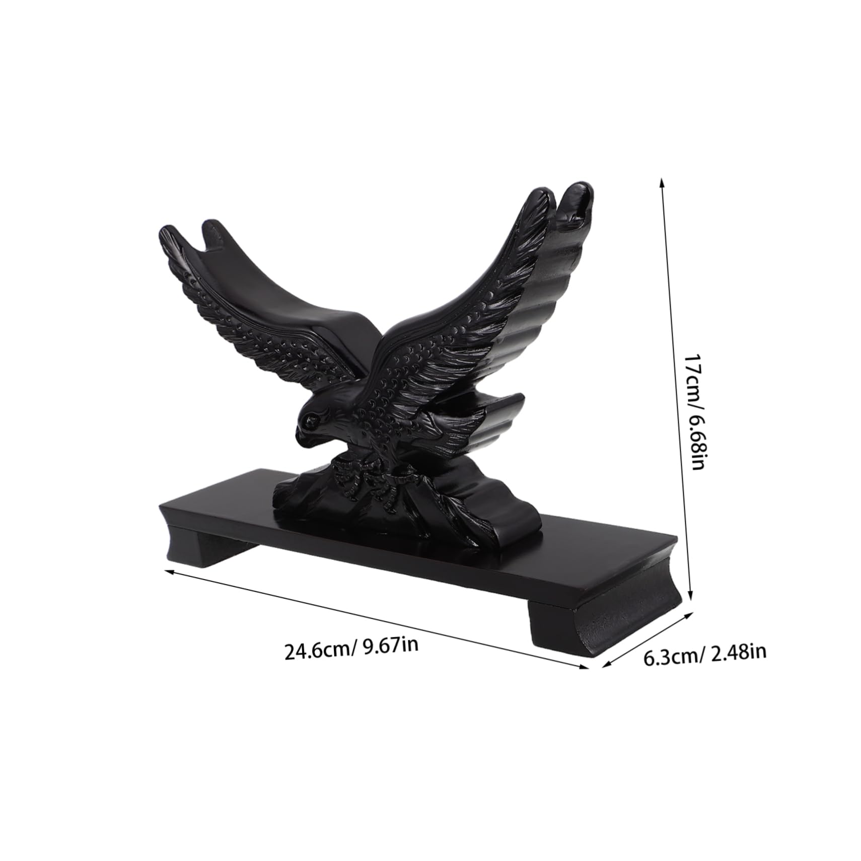 ibasenice Estante De Espadas Soporte De Resina Elegante Para Exhibidor De Espada Soporte Para Forma De Águila Para Decoración De Colección De Chinas