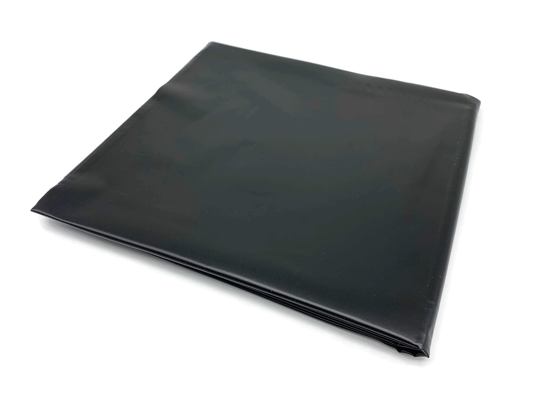 eXODA sábanas Impermeables Negras 220x220 cm sin látex sábanas Ajustadas con Goma para Juegos húmedos fácil de Limpiar y sin olores