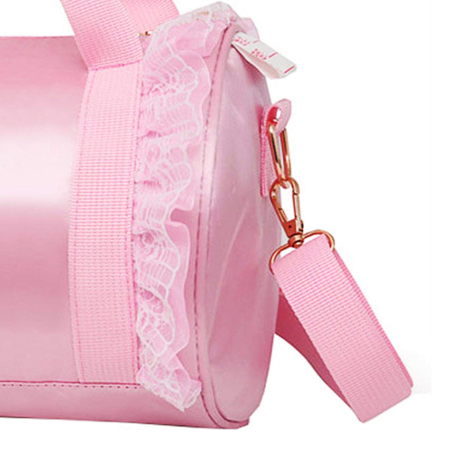 Borsa Da Ballo Per Bambine - 29.5x18x18cm - Design Principessa Con Fiocco - Per Balletto E Scuola - Foto 5