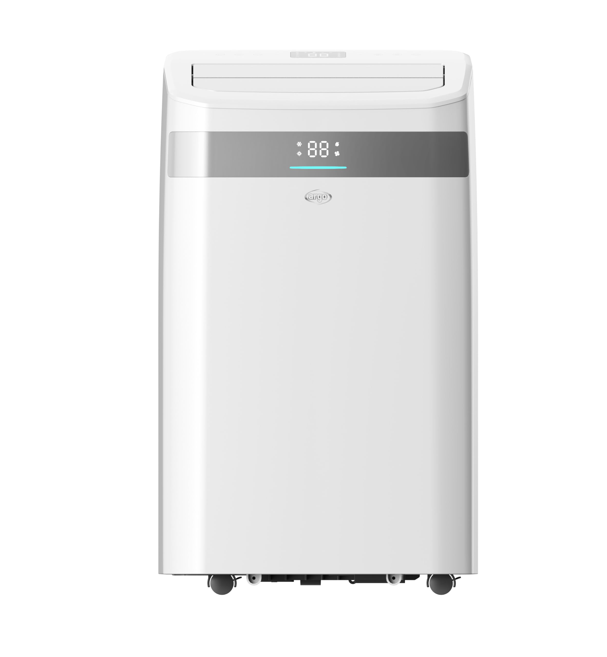 ARGO - Condizionatore mobile reversibile Milo Evo Silent - 13000 BTU/h Freddo 10000 BTU/h Caldo - Wi-Fi Collegato - Classe Energetica A/A+ - 69.4 x 42.3 x 34.8 cm