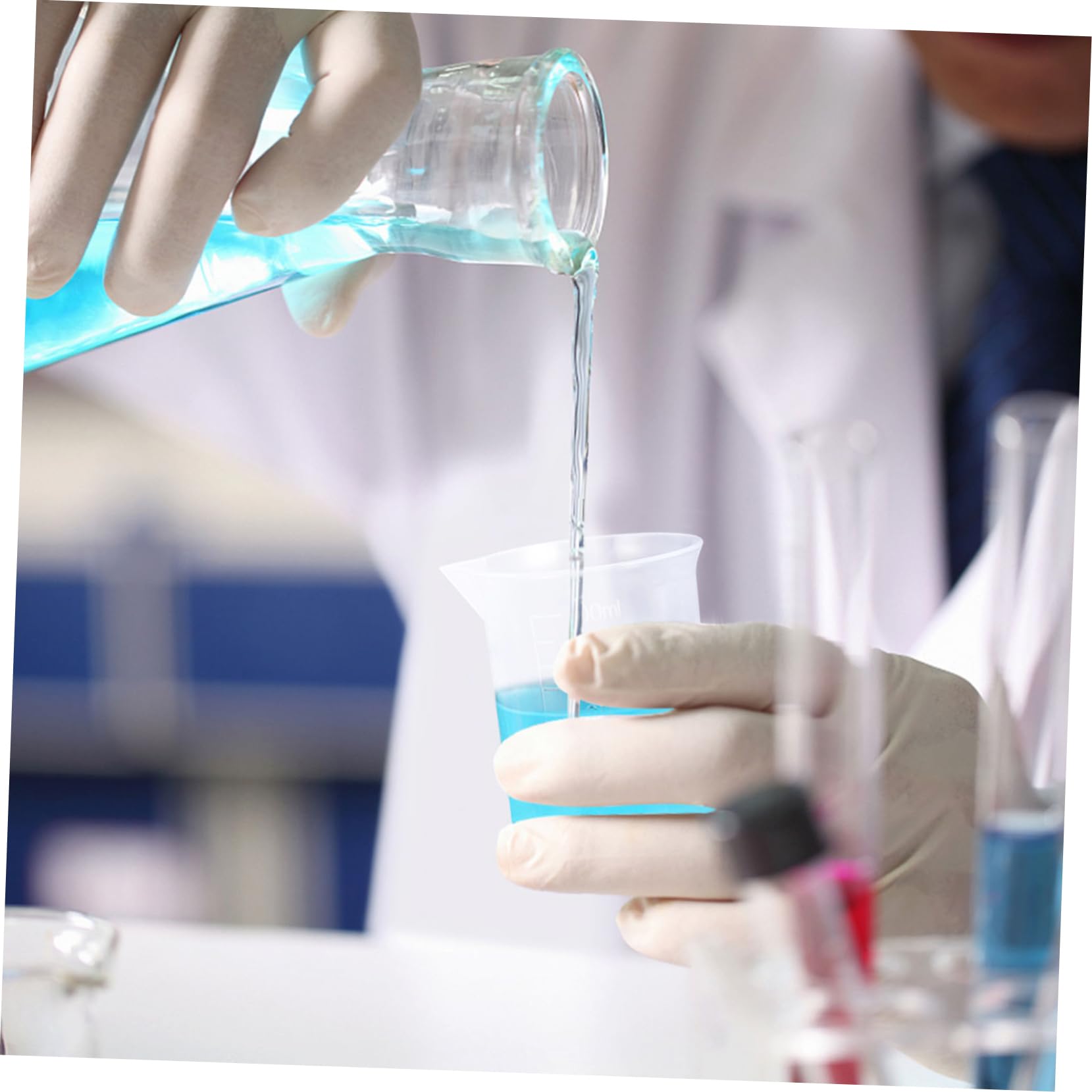 Alipis 12pezzi Misurini Trasparente Per Liquidi Per Miscelazione Cucina Laboratori e Progetti