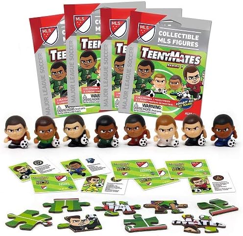 TeenyMates - MLS Major League Soccer Mystery Packs, Series 1 - Set of 4