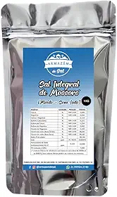 Sal Marinho Sem Iodo Integral Mossoró - 1kg