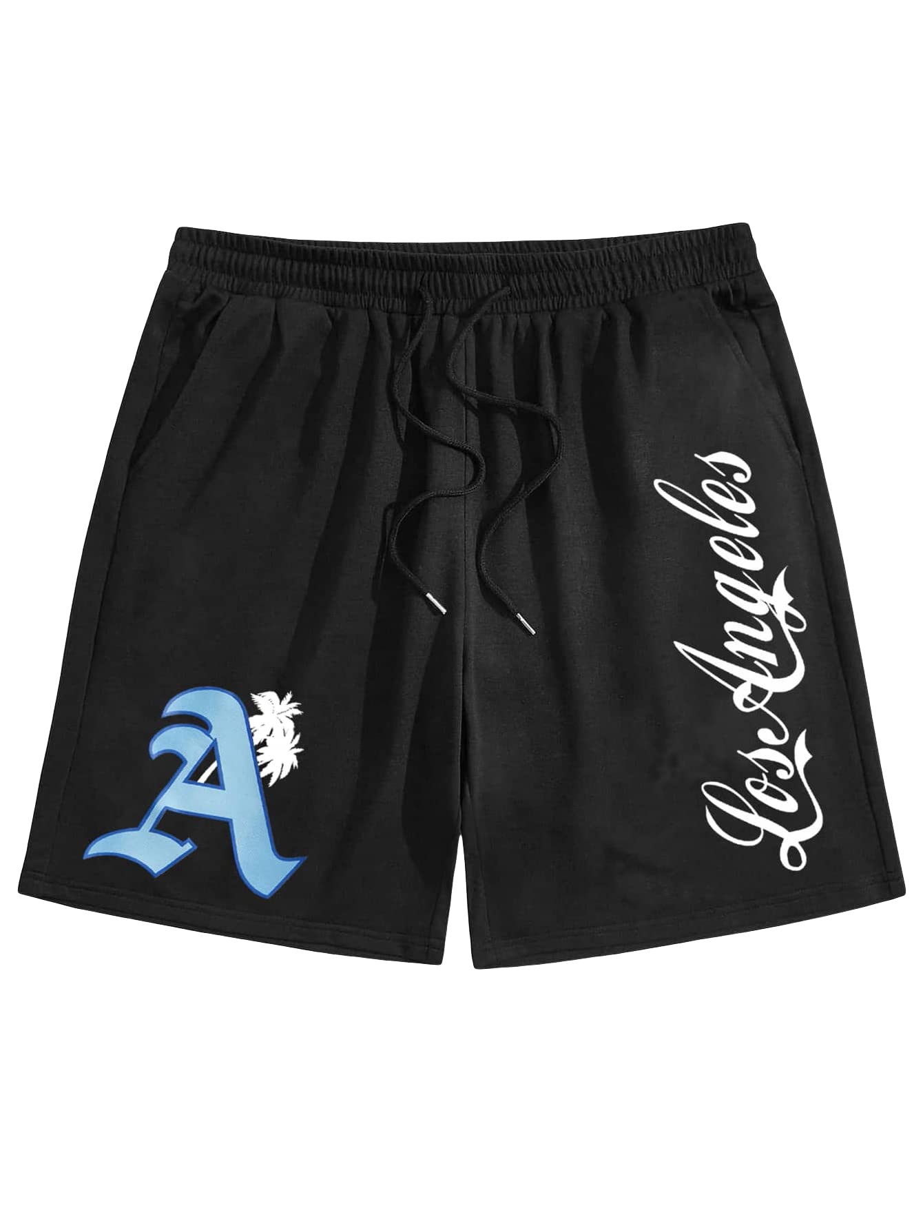 GORGLITTER Men's Graphic Shorts