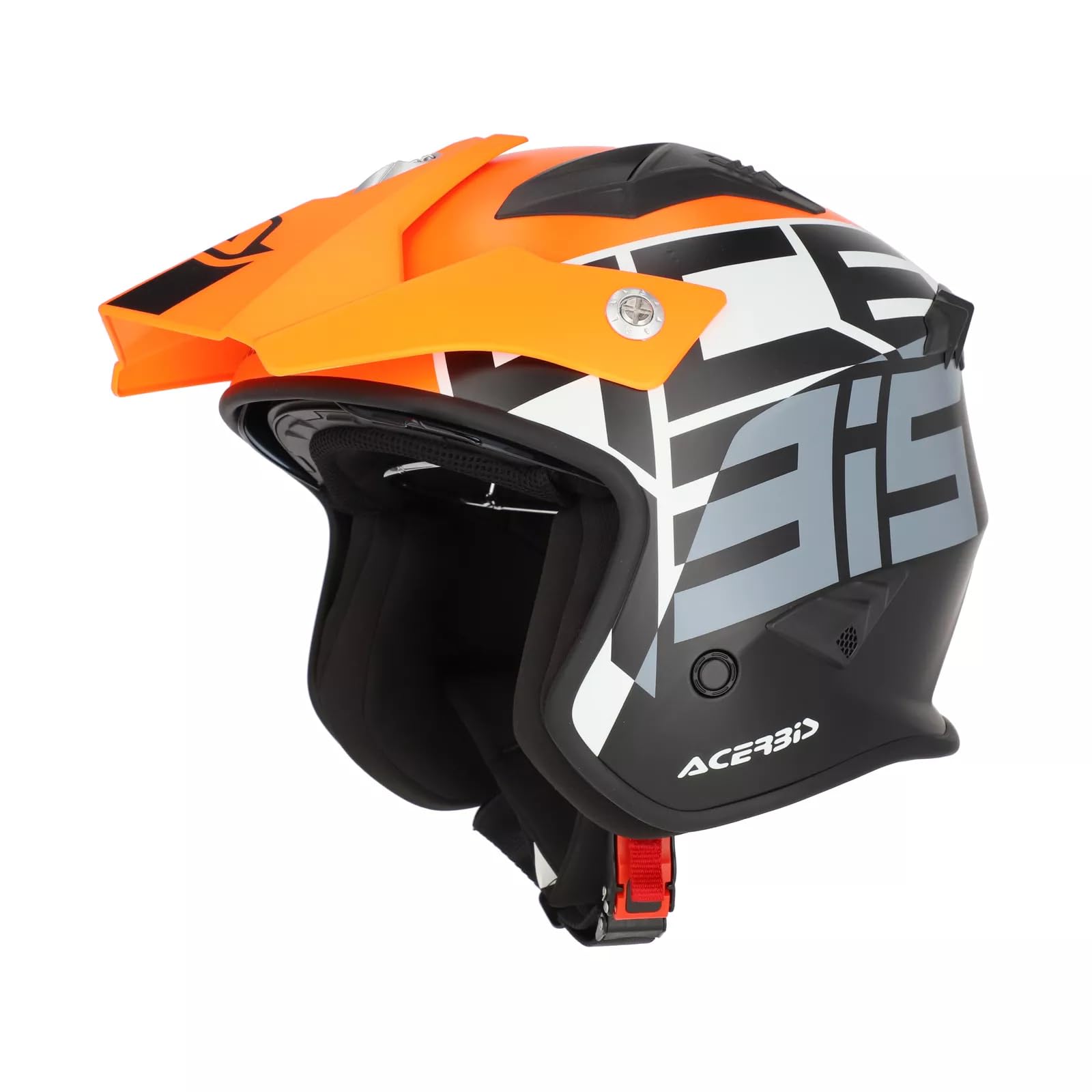 Acerbis CASCO JET ARIA GRAPHIC ARANCIO FLOU/NERO M