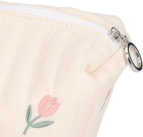 Miniatura 6 de Eujgoov Biberón y bolsa de pañales con aislamiento de tela de algodón para guardería, organizador de almacenamiento colgante con bolsillos