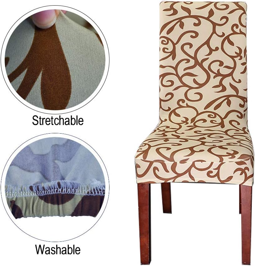 80% оƒƒ Dіѕсоunt Dining Room Seat Covers Universal Stretch Seat Covers Kitchen Seat Covers Set of 4, Spandex Chair Slipcovers Kitchen Chair Protector Cover Protective Chair Cover Set for Home Decor TOP оƒƒERS Dining Room Seat Covers Universal Stretch Seat Covers Kitchen Seat Covers Set of 4, Spandex Chair Slipcovers Kitchen Chair Protector Cover Protective Chair Cover Set for Home Decor