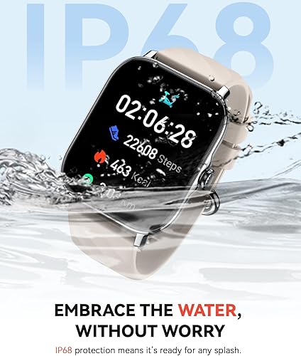 Miniatura 7 de Relojes inteligentes rastreador de actividad física para hombres y mujeres con contador de pasos, monitor de calorías de sueño, podómetro,