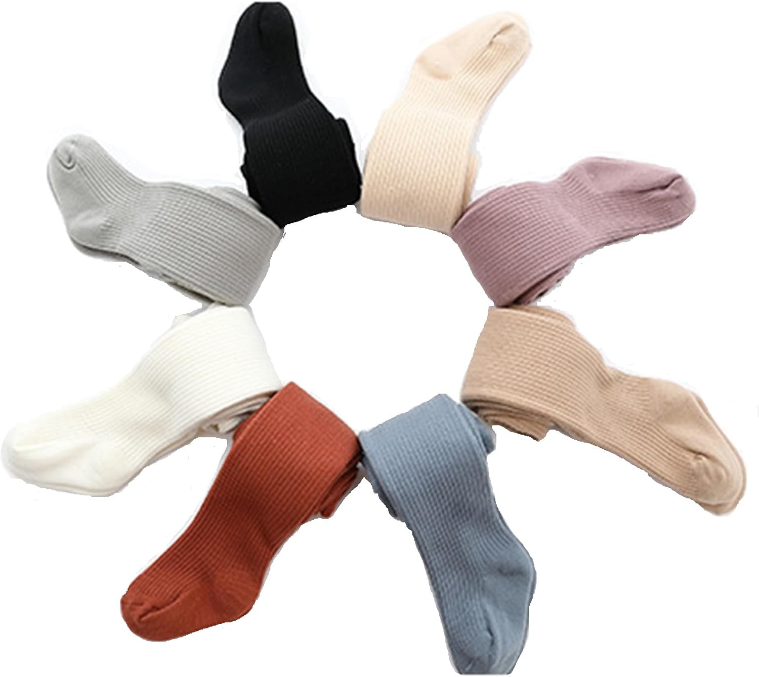Toddler Girls Fall Winter Warm Fleece Lined Leggings Baby Cotton Thick Thermal Knits Tights Ankle Length