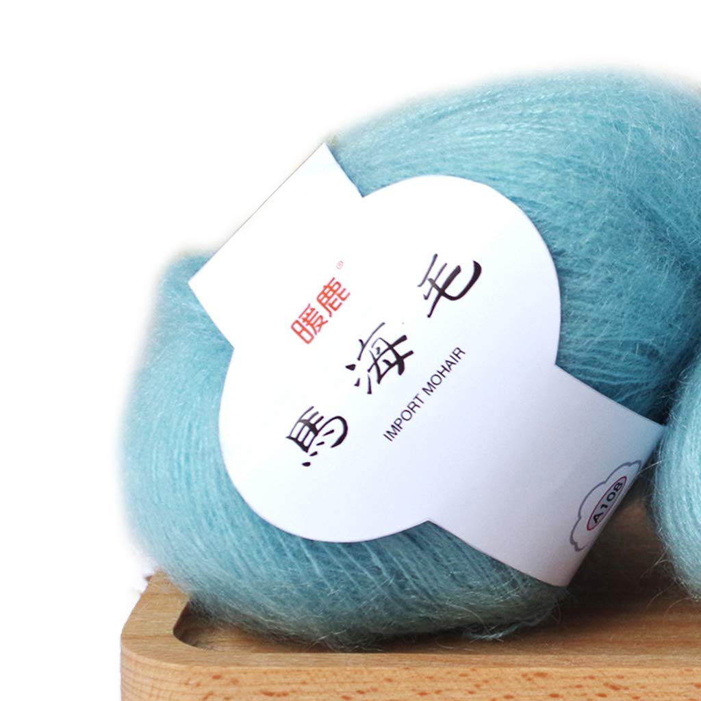 KXII Soft Mohair Cashmere Knitting Wool Yarn DIY Shawl Scarf Crochet Thread Supplies
