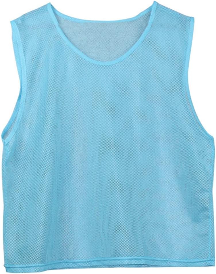 Alasum 6pcs Boy Girl Soccer Practice Vests Breathable Mesh Sleeveless for Football Activities Team Practice for Boys Girls