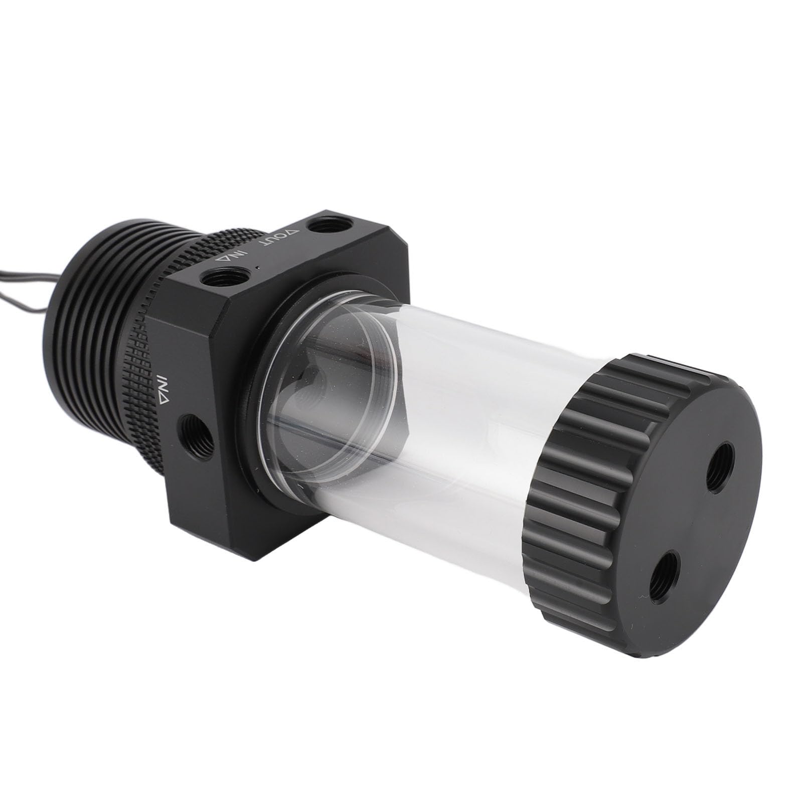 Pompa 'Acqua per PC, Serbatoio di Raffreddamento Ad Acqua da 5900 Giri/min con Filtro a 30 Maglie 1100 L/H, Supporta la velocità Automatica Pwm, Serbatoio della Pompa Integrato