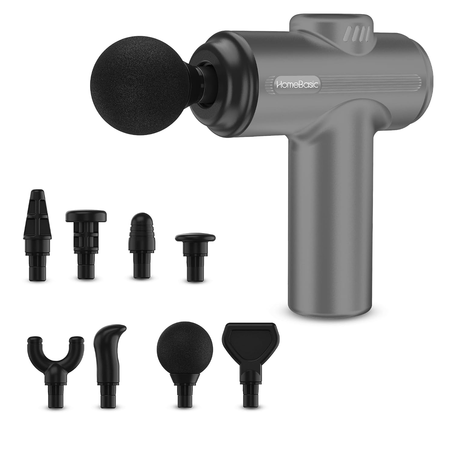 HOMEBASIC Massage Gun for Neck, Back, Legs & Shoulder | Handheld Deep Tissue Massager Machine for Full Body Pain Relief | ... - Review, Price and Buying Guide