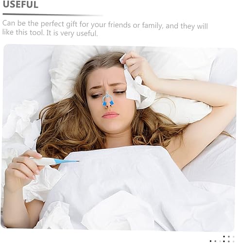 Miniatura 3 de Healifty 32 piezas de clip de nariz para hemorragias nasales, clip de sangrado nasal, tapones de sangrado nasal, clips de tapón nasal accesorios