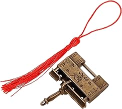 NULYLU Cerradura De Embutir Cerraduras Pequeñas Pestillo De Candado Antiguo Color Vintage Protección Segura
