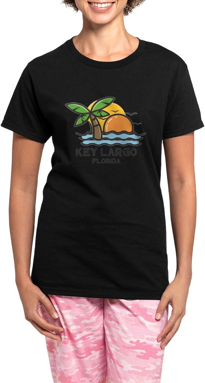 CafePress Florida Key Largo Pajamas Womens Novelty PJ Sleepwear