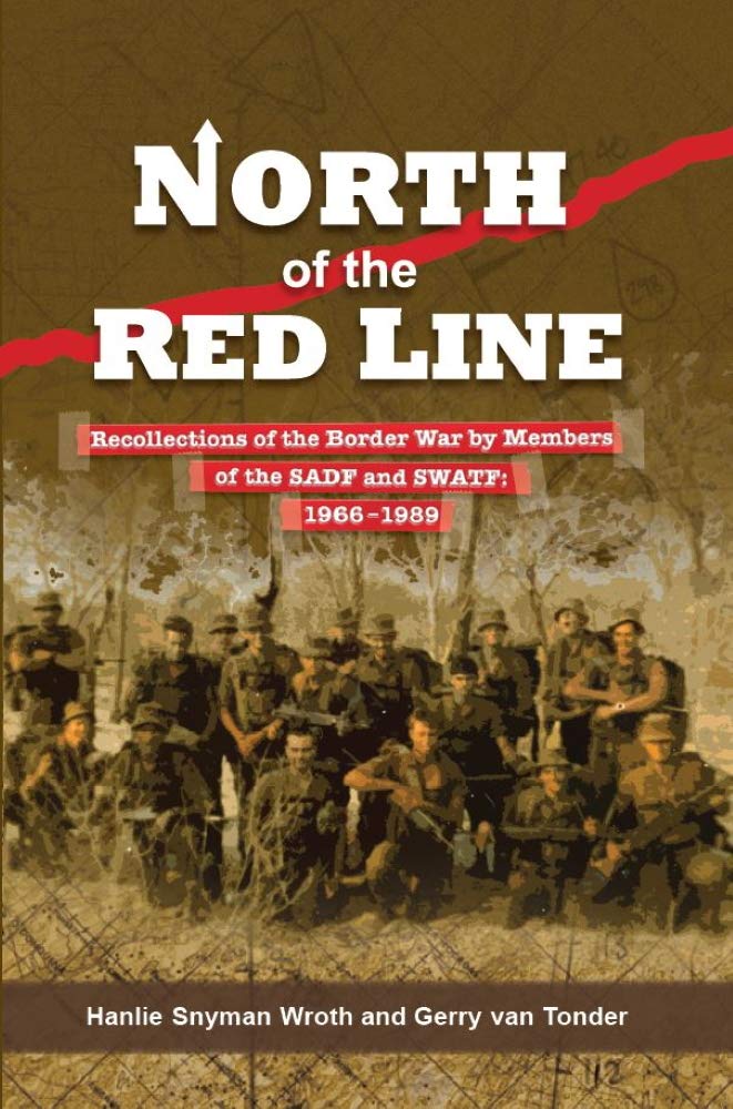 Livre North of the Red Line SADF SWATF en anglais sur la guerre des frontières