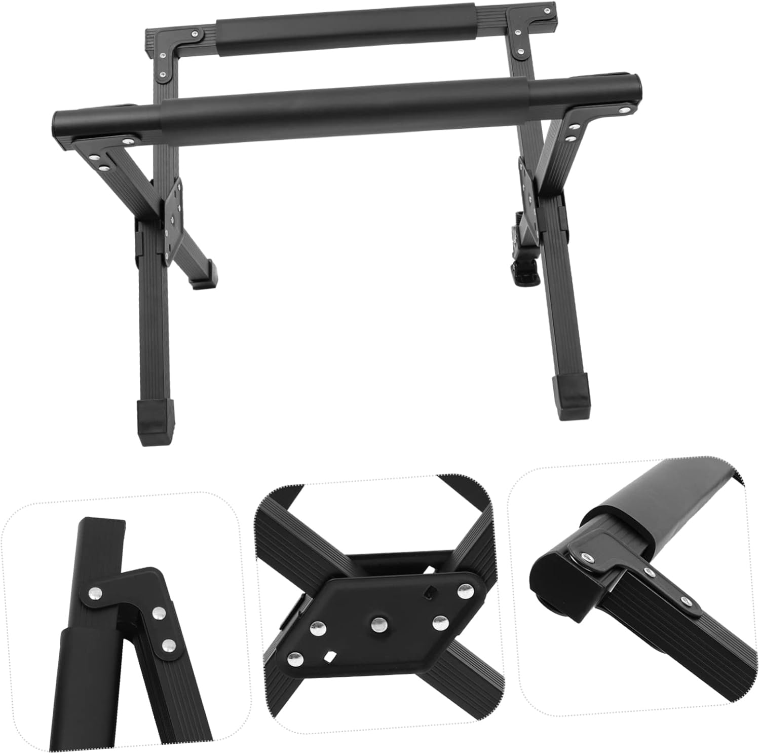 Ciieeo 1pc Adjustable Outdoor Ice Box Stand Lightweight Folding Rack for Camping Hiking and Beach Use Aluminum Alloy Cooler Holder Stability Features Style