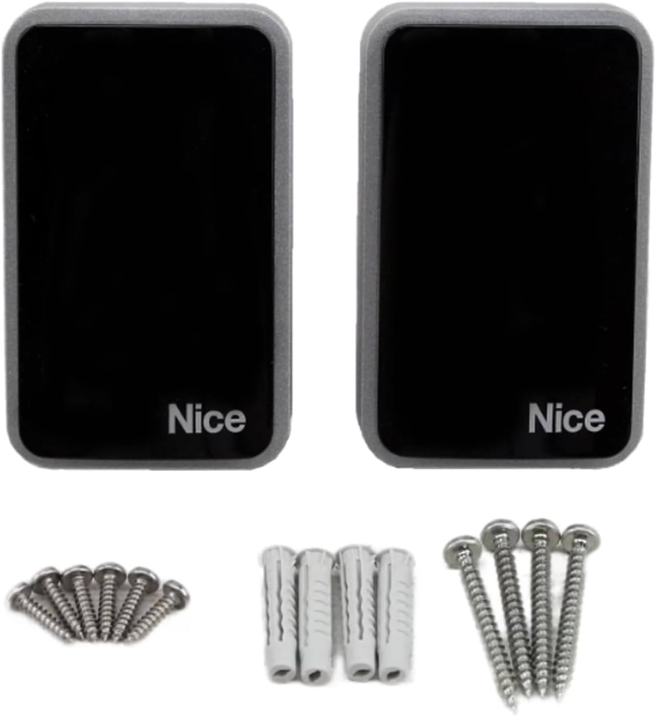 Nice Apollo EPMOB/A Adjustable Photo Eye Pair – Upgraded Version of EPMB/A – BlueBUS Safety Sensors with 30° Beam – 49 ft Range – IP55 Rated – Compatible with 936, 1050, XBA3 Boards