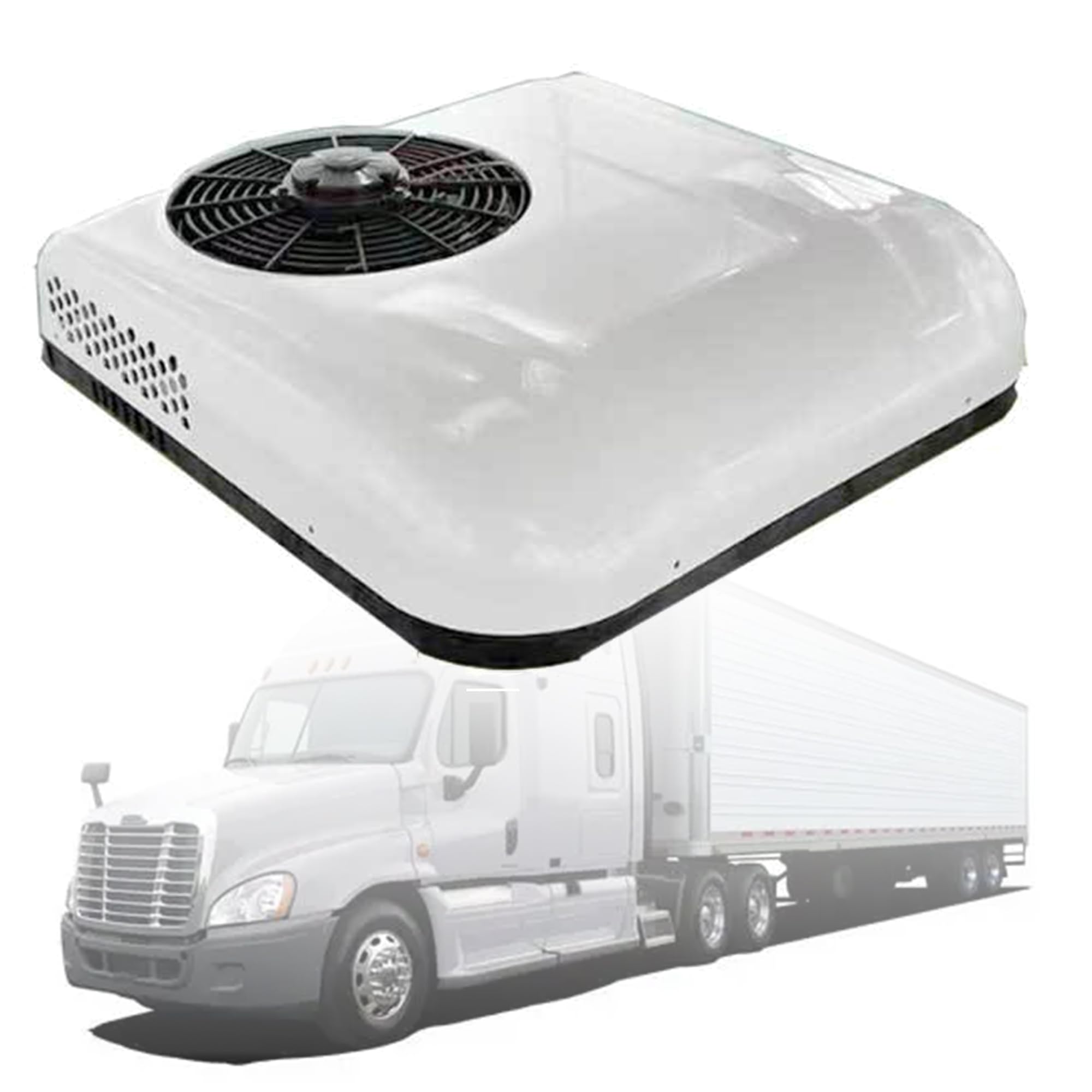 Acondicionador De Aire Ultra Delgado Para La Pista De Carrasanos: Bajo Ruido, Ahorro De Energía, Conversión De Frecuencia Inteligente Para Enfriamiento: Ajuste Universal Para Autocaravanas, Camiones