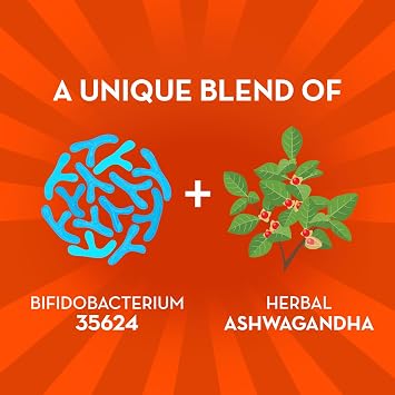 Align Probiotic, Gut Health + Stress Support, with Probiotics for Digestive Health and Ashwagandha to Help Calm Mind and Body*, #1 Doctor Recommended Brand, 21 Capsules