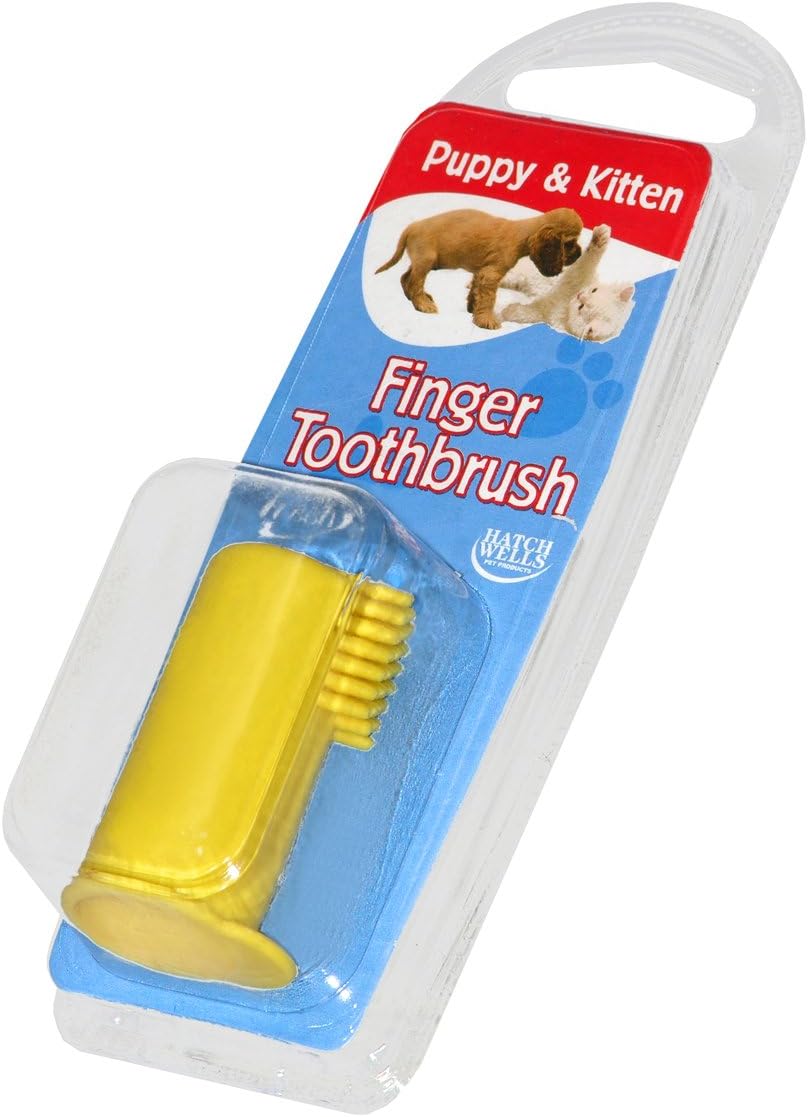 Hatchwell Puppy and Kitten Finger Toothbrush