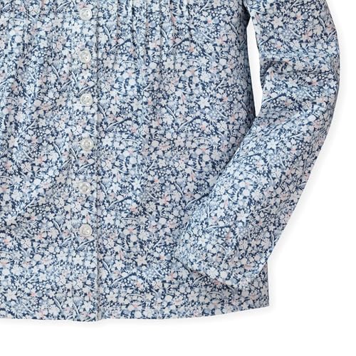 Image of Blouse with Ruffle Yoke by Hope & Henry Girl