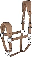 Vista 7 de HORZE Cabestro ajustable para caballo con acolchado de forro polar - Negro - Cob